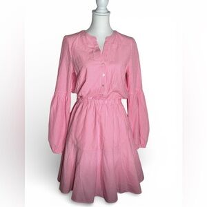 NWT Lilly Pulitzer Carla Harbor Striped Dress Roxie pink size 4 preppy flirty